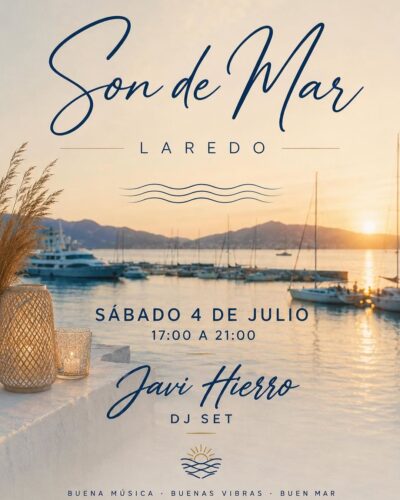 DJ Set de Javi Hierro en Son de Mar, Laredo