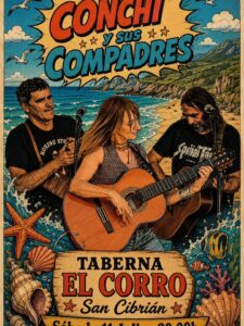Concierto de Conchi y sus Compadres en Taberna El Corro