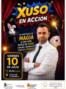 Xuso en acción — Magoxuso en Plaza de la Bodega