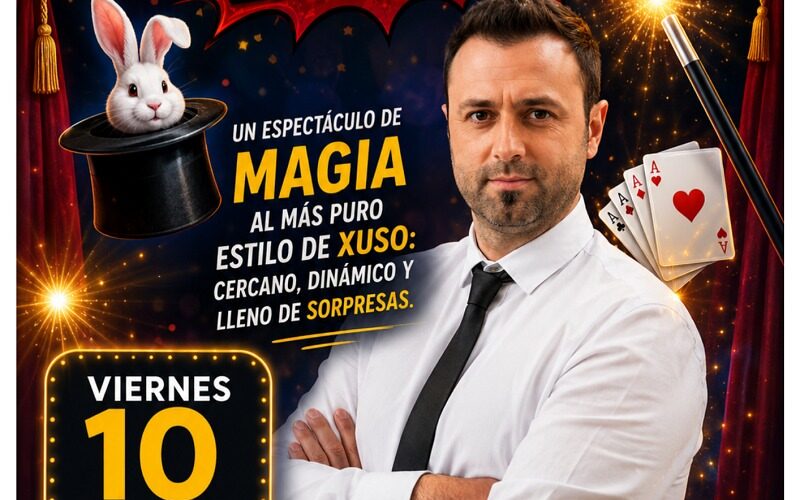 Xuso en acción — Magoxuso en Plaza de la Bodega