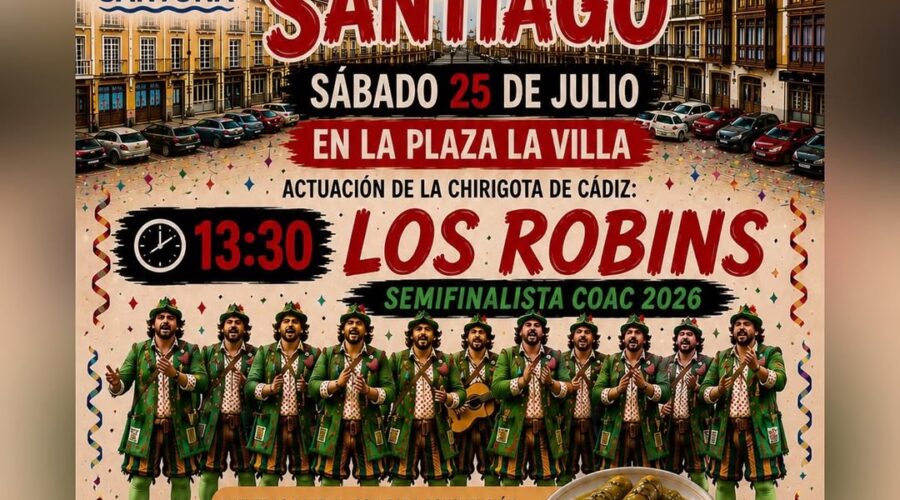 Fiesta de Santiago en Plaza La Villa, Santoña