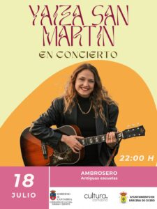 Concierto de Yaiza San Martín en Antiguas Escuelas