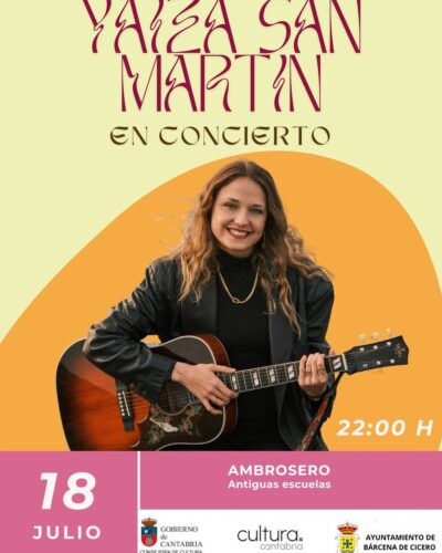 Concierto de Yaiza San Martín en Antiguas Escuelas