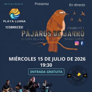 Tributo Pájaros de Barro del Último de la Fila en La Azotea