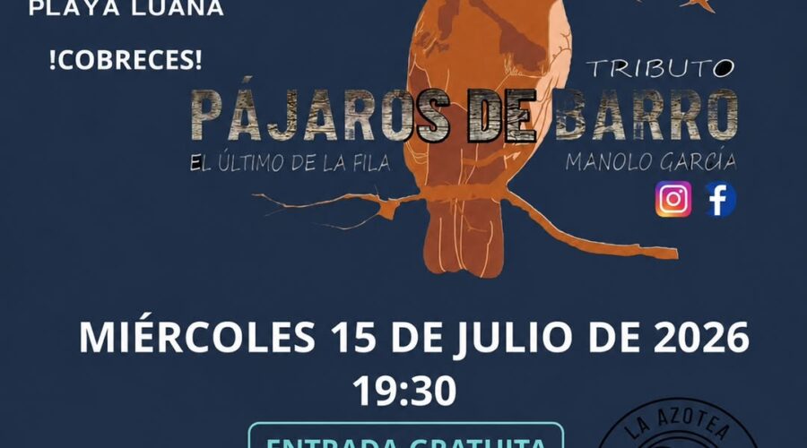Tributo Pájaros de Barro del Último de la Fila en La Azotea