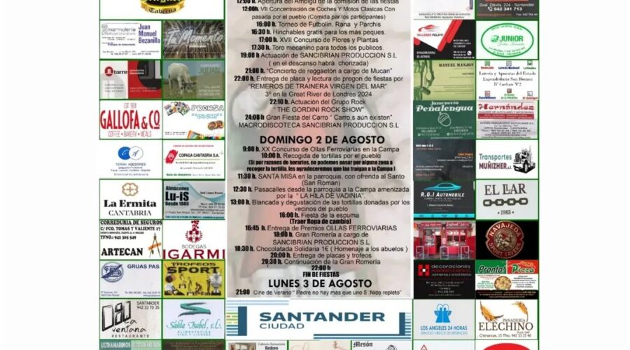 Fiestas de San Román de La Llanilla 2026 en Parque La Somandina