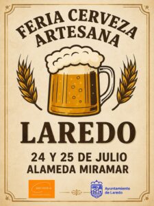 Feria de la Cerveza Artesana de Laredo en Alameda Miramar 2026