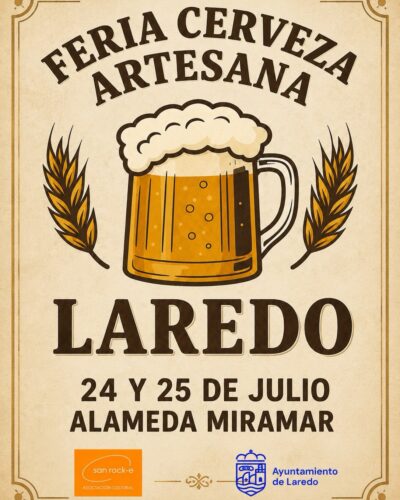 Feria de la Cerveza Artesana de Laredo en Alameda Miramar 2026
