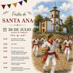 Fiestas de Santa Ana en Cóbreces con DJ Maroto