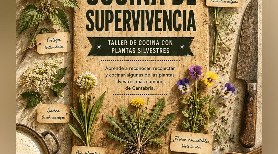Talleres de Plantas Silvestres en Casa Gótica, Mazcuerras
