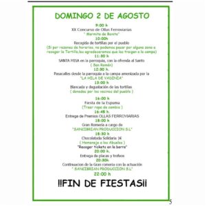 Fiestas de San Román de La Llanilla 2026 en Parque La Somandina