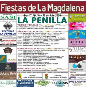 Fiestas de La Magdalena 2026 en La Penilla de Cayón