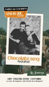 Chocolate sexy Rock & Roll en La Jontoya