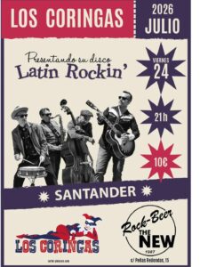 Concierto de Los Coringas en Rock-Beer The New, Santander