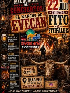 Tributo a Fito & Fitipaldis en El Rancho de EVECAN