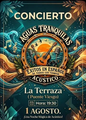 Concierto de Aguas Tranquilas en directo en La Terraza