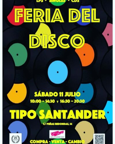 Feria del Disco en Tienda Tipo Santander 2026