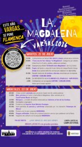 Fiestas de La Magdalena en Carpa junto al Campo de Fútbol, Vargas