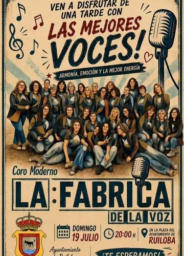 Concierto La Fábrica de la Voz en Ruiloba