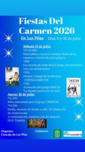 Fiestas del Carmen 2026 en Las Pilas