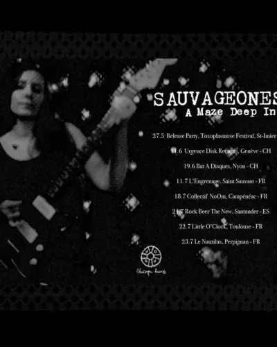 Sauvageoness en directo en Rock Beer The New, Santander