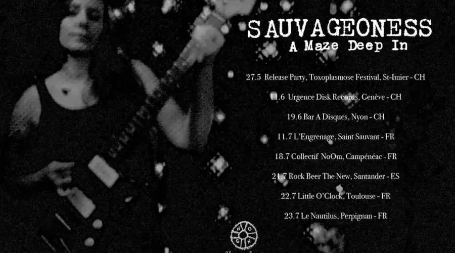 Sauvageoness en directo en Rock Beer The New, Santander