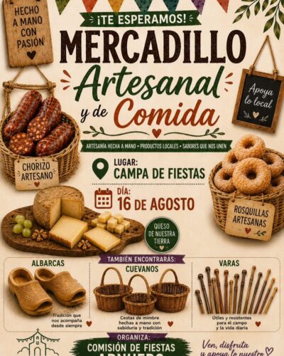 Mercadillo Artesanal en Campo de Fiestas, Arnuero 2026