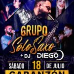 Grupo Sólo Saxo + DJ Diego en Deportiva Sociocultural Cabanzón