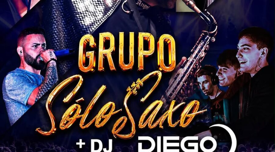 Grupo Sólo Saxo + DJ Diego en Deportiva Sociocultural Cabanzón
