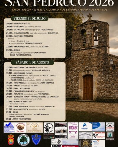 Fiestas de San Pedruco en Ampuero 2026