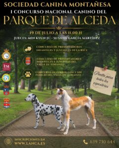 I Concurso Nacional Canino en Parque de Alceda, Corvera de Toranzo