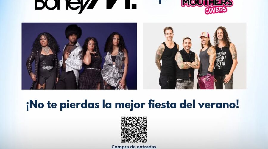 Concierto de Boney M. en Real Sociedad de Tenis de La Magdalena
