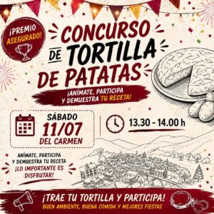 Concurso de Tortilla de Patatas en Cosío 2026