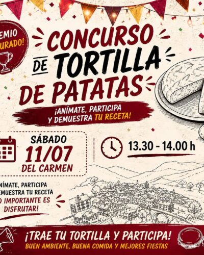 Concurso de Tortilla de Patatas en Cosío 2026