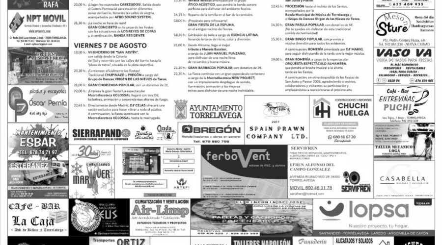 Fiestas de San Justo y Pastor en Sierrapando 2026