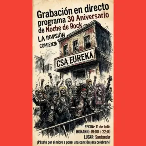 Noche de Rock 30 Aniversario en Eureka Santander
