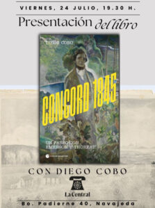 Presentación de Concord 1845 en La Central, Navajeda