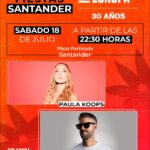 Fiesta Europa FM con Javi Sánchez en Santander