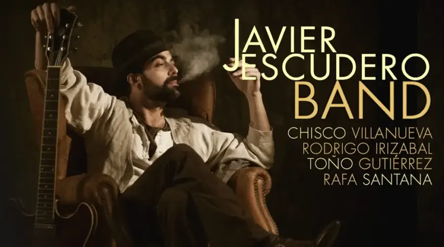 Javier Escudero Band en directo en el rvbicon