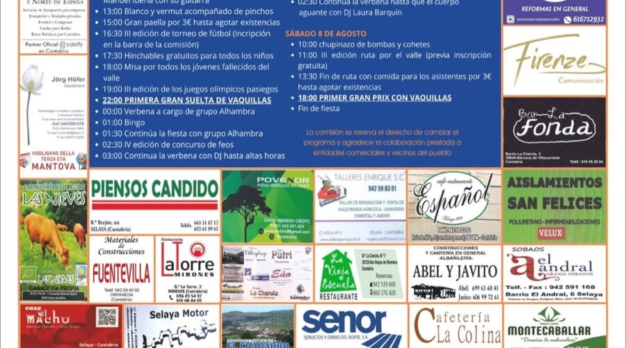 Fiesta de las Nieves en Pisueña 2026