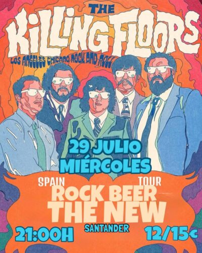 The Killing Floors en directo en Rock Beer The New