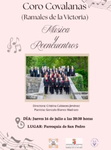Concierto Coro Covalanas en Parroquia de San Pedro