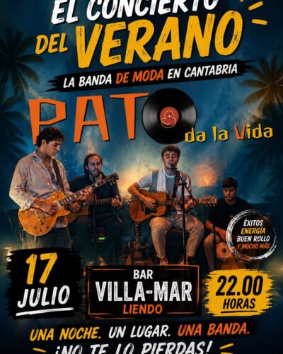 Pato da la Vida en directo en Bar Villa-Mar