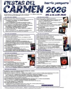 Fiestas del Carmen 2026 en el Barrio Pesquero de Santander