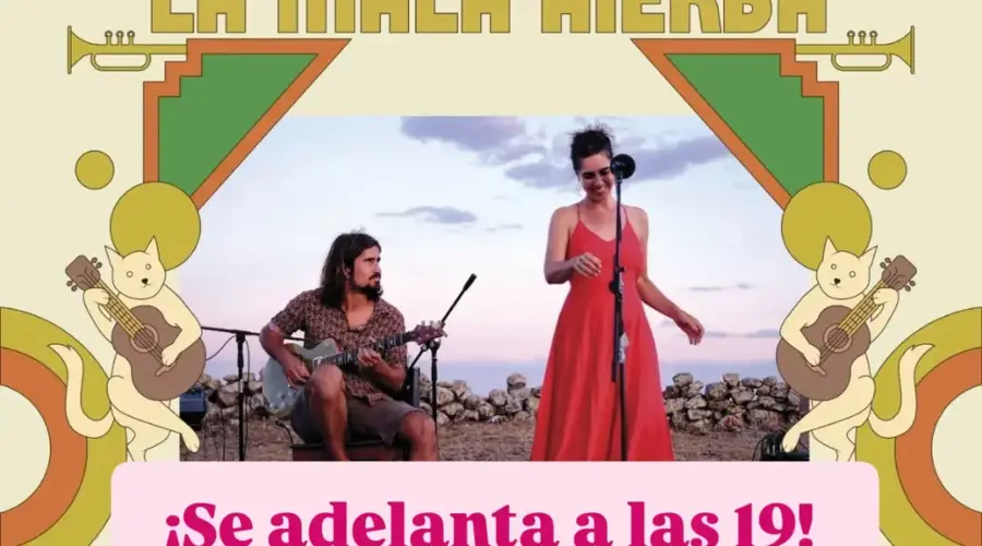 Concierto de La Mala Hierba en la Bolera de Oruña