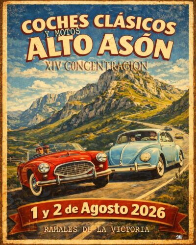 XIV Concentración Coches y Motos Clásicos del Asón en Ramales 2026