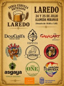 Feria de la Cerveza Artesana de Laredo en Alameda Miramar 2026