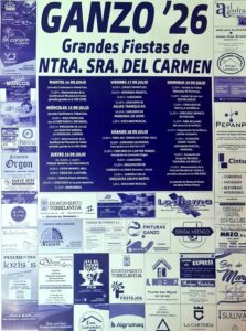 Fiestas del Carmen de Ganzo 2026 en Torrelavega