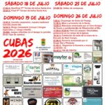Fiestas de Santa Ana 2026 en Cubas