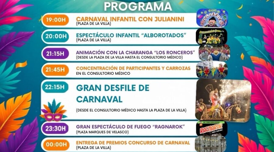 Carnaval de Verano en Noja 2026